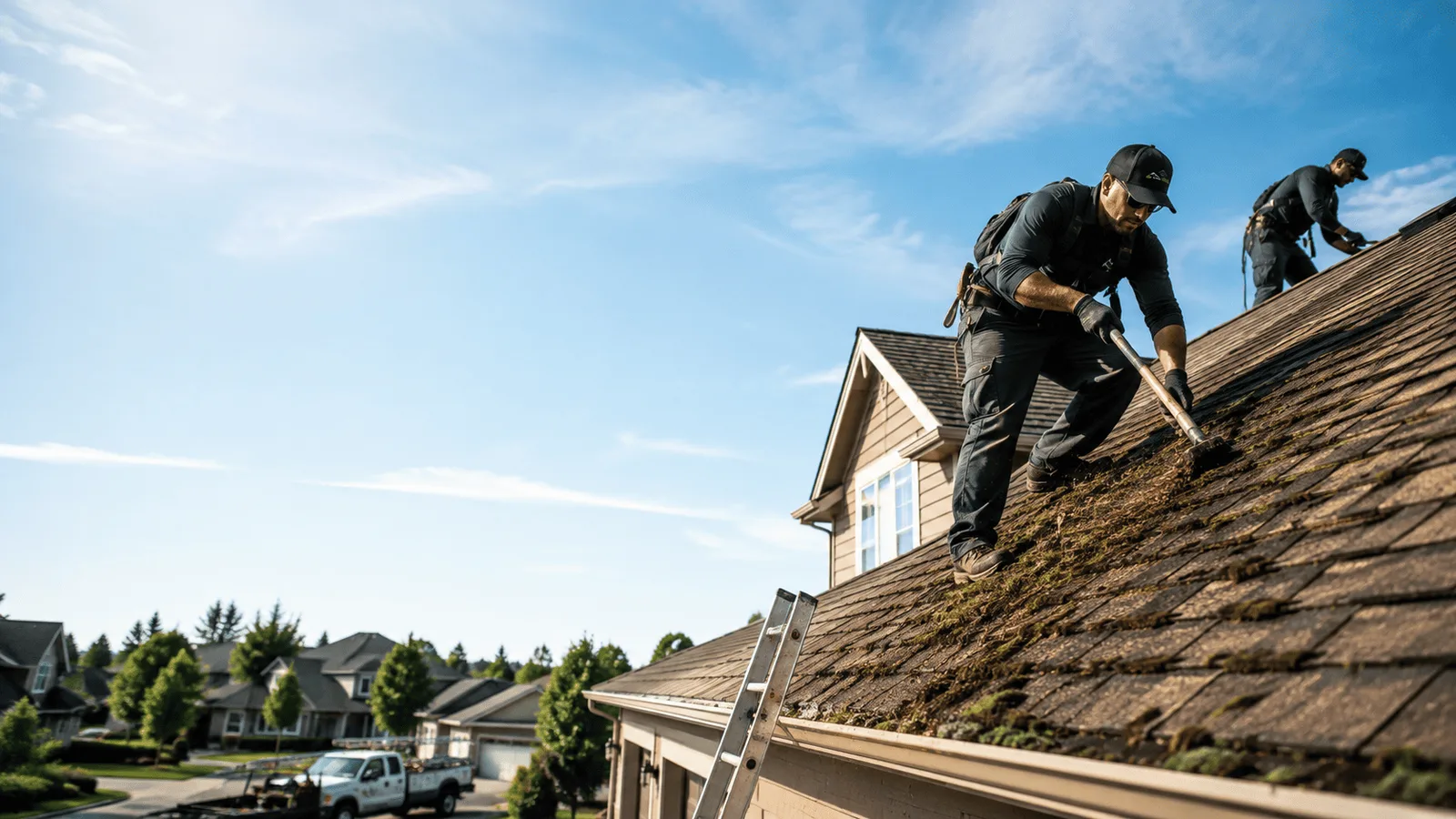 Roof Moss Removal in Harwood, MO near me